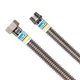Шланг для води з нержавіючої сталі Eco-Flex Супер 1/2" ВЗ 150 см - изображение 3