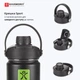 Термос Harmony Comfort Black 0,5 л. с двумя крышками - изображение 7