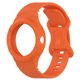 Силиконовый ремешок с чехлом для смарт-часов Google Pixel Watch 2 orange - изображение 1