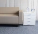 Диван офисный Tobi Sho Арне с подлокотниками 1880х700х740 мм, обивка велюр Magic Beige - изображение 5