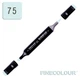 Маркер спиртовий Finecolour Brush 075 холодна м'ята BG75 (EF102-75N) - зображення 2