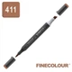 Маркер спиртовий Finecolour Brush mini 411 африкано E411 (EF103-411) - зображення 2