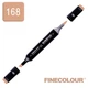 Маркер спиртовий Finecolour Brush 168 древесно-коричневий E168 (EF102-168) - зображення 2
