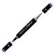 Маркер спиртовий Finecolour Brush 121 темний фіолетовий V121 (EF102-121) - зображення 1
