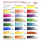 Набор акварельных красок Modern 24 цвета пластиковый пенал Rosa Gallery, 340302 - изображение 2