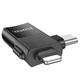 Перехідник адаптер Hoco UA17 OTG 2в1 Type-C і Lightning на USB для передавання даних телефона планшета флешки - зображення 3