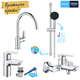 Набор смесителей GROHE QuickFix StartEdge UA202501SK (24196001+24198001+27942000+30529001) - изображение 2