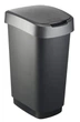 Відро для сміття Rotho Twist 50L чорний (17545) - зображення 1