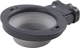 Миска складана Dexas Collapsible Kennel Bowl з кріпленням на клітку мала 240 мл Світло-сіра (PW270432429) - зображення 1