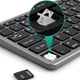 Комплект бездротова Bluetooth + USB клавіатура та миша, сірий Shenzhen Technology - изображение 6