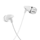 Проводные наушники 3.5mm Borofone BM25 вакумные с микрофоном 1.2m White высокоэластичный кабель TPE с эмалированным проводом - изображение 3