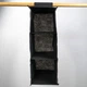 Подвесные полочки органайзер для хранения вещей 62x20x30 см M HP-M (Черный) - изображение 4