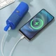 Bluetooth-колонка з наушниками TG807, з функцией speakerphone, радио, blue - изображение 2