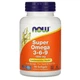 Жирные кислоты Now Foods Super Omega 3-6-9 1200 мг 90 капсул - изображение 1