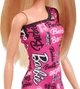 Кукла Барби Супер Стиль Блондинка в брендированном платье Barbie Logo Dress Blonde Hair Doll (HRH07) - изображение 5