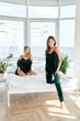 Пижама женская четверка халат майка шорты брюки Tina Collection L изумруд - изображение 3