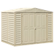 Сарай пластиковый DuraMate 240x163x186 см слоновая кость - изображение 1