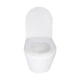 Унитаз подвесной Qtap Swan безободковый Ultra Quiet с сиденьем Soft-close QT16335179W - изображение 3