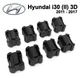 Ремкомплект обмежувача дверей Hyundai i30 (II) 3D 2011 - 2017, фіксатори, вкладки, втулки - зображення 1