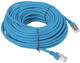 Патч-корд Lanberg Cat 6 UTP 20 м Blue (PCU6-10CC-2000-B) - зображення 1