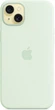 Панель Apple MagSafe Silicone Case для Apple iPhone 15 Plus Soft Mint (MWNG3ZM/A) - изображение 3