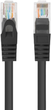 Zestaw patchcordów Lanberg Cat 6 FTP 1 m 10 szt Black (PCF6-20CC-0100-BK) - obraz 1