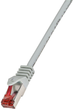 Patchcord LogiLink PrimeLine Cat 6 SFTP 3 m Grey (CQ2062S) - obraz 1