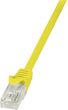 Patchcord LogiLink EconLine Cat 6 U-UTP 10 m Yellow (CP2097U) - obraz 1