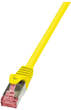 Патч-корд LogiLink PrimeLine Cat 6 SFTP 7.5 м Yellow (CQ2087S) - зображення 1