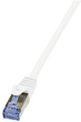 Патч-корд LogiLink Cat 7 SFTP 5 м White (CQ4071S) - зображення 1