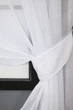 Кухонні шторки VR-Textil №112к з підв'язками білий 250х170 см (52-0750) - зображення 3