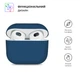 Чехол ArmorStandart TPU Ultrathin для кейса наушников Apple AirPods 3 Dark Blue (ARM60304) - изображение 2