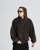 Худі оверсайз OGONPUSHKA Qoma Washed чорне XS - изображение 1
