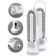 Фонарь-лампа LED Charging Light HG DUE HG-7102 Пластик - изображение 1