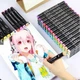 Набор маркеров для рисования SKETCHMARKER 120шт двухсторонние - изображение 6