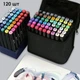 Набор маркеров для рисования SKETCHMARKER 120шт двухсторонние - изображение 2