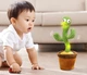Танцующий и поющий кактус Dancing Cactus на 120 песен с подсветкой Зеленый - изображение 2
