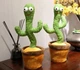 Танцующий и поющий кактус Dancing Cactus на 120 песен с подсветкой Зеленый - изображение 4