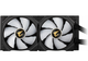Кулер для процесора Gigabyte AORUS WATERFORCE X 280 з підсвічуванням/2x140 Чорний - зображення 3