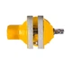 Тиски слесарные поворотные MASTERTOOL, 50 мм. Yellow (07-0201) - изображение 3