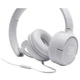 Навушники JBL Tune 500 White (JBLT500WHT) - зображення 5