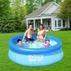Детский круглый надувной бассейн Intex 28110 244х76 см Easy Set открытый синий (21-9-28110) - изображение 3