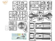 Збірна модель 1/35 БПЛА Байрактар Bayraktar ТВ.2 серія Starter Kit Clear Prop! CP3503 - изображение 2