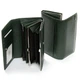 Женский кожаный кошелек Classik DR. BOND W1-V green - изображение 3