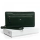 Женский кожаный кошелек Classik DR. BOND WMB-2M green - изображение 1
