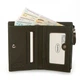 Женский кожаный кошелек Classik DR. BOND WN-23-8 green - изображение 5