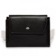 Женский кожаный кошелек Classik DR. BOND WN-23-12 black - изображение 1