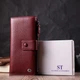 Женский кожаный кошелек-клатч ST Leather 22535 - изображение 2