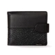 Мужской кожаный кошелек BE BRETTON 408L black - изображение 2