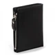Женский кожаный кошелек Classik DR. BOND WN-23-10 black - изображение 3